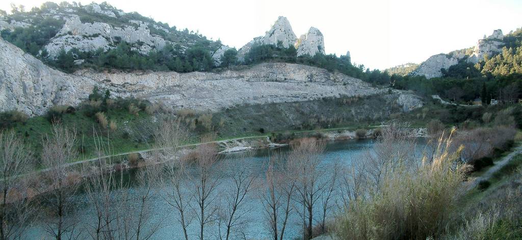 Lac à l'entrée de la Vallée Heureuse