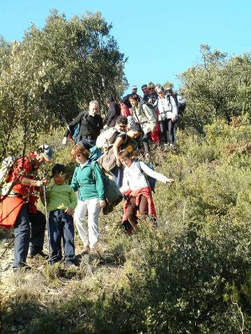 Descente raide