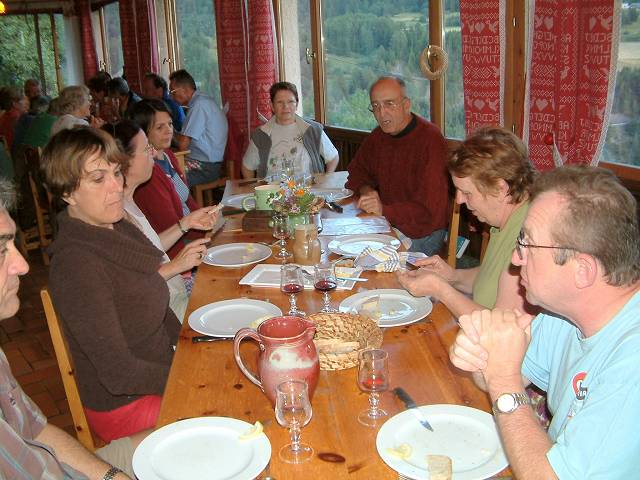 Repas au Gte 1