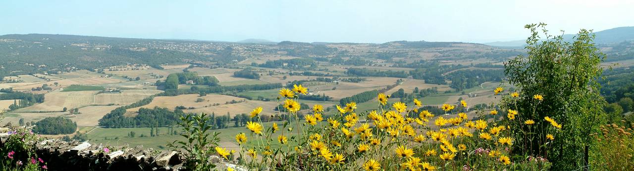 Reillanne depuis Montsjustin