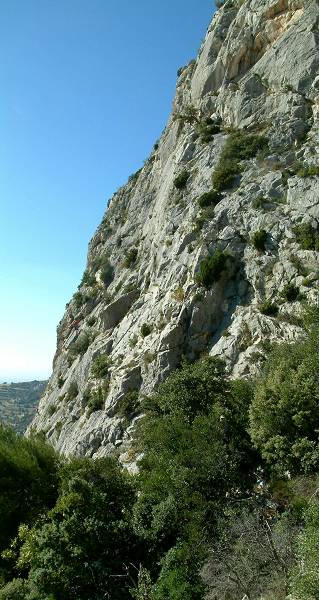 rocher d'escalade