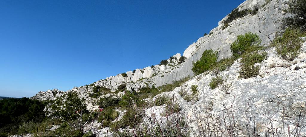 Versant sud des Caises de Jean-Jean